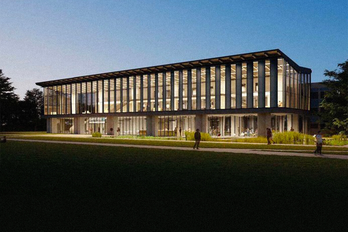 Architecture contemporaine du projet Hôtel de région par Compartir Studios Architecte