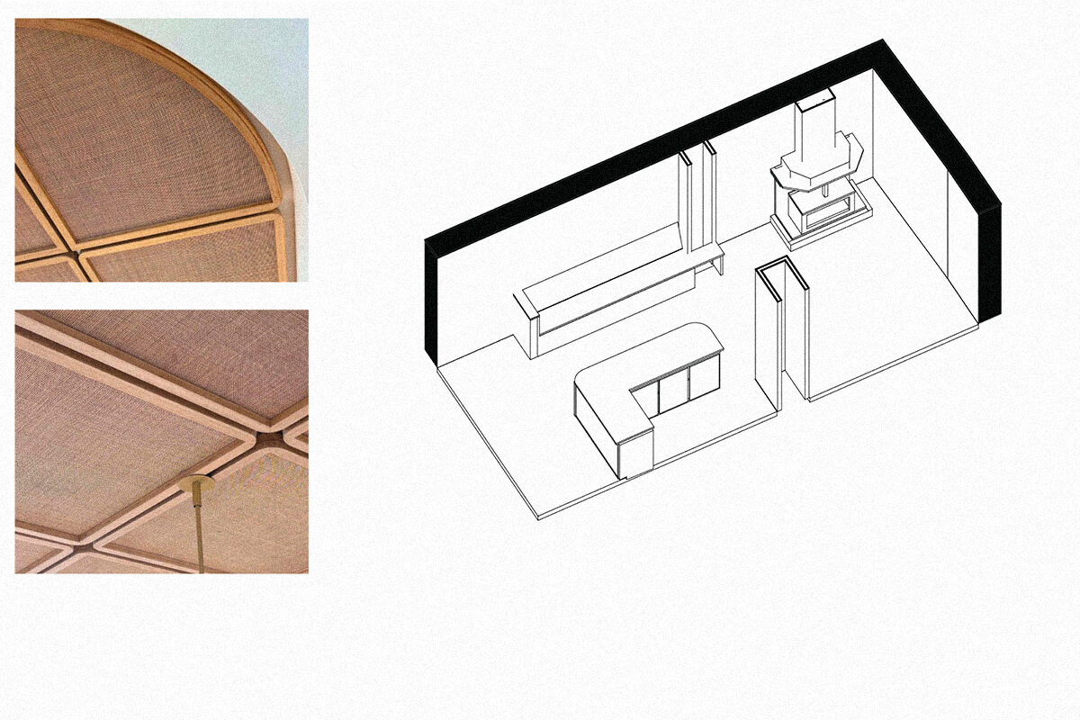 Esquisse, Maison Calvet, Architecture